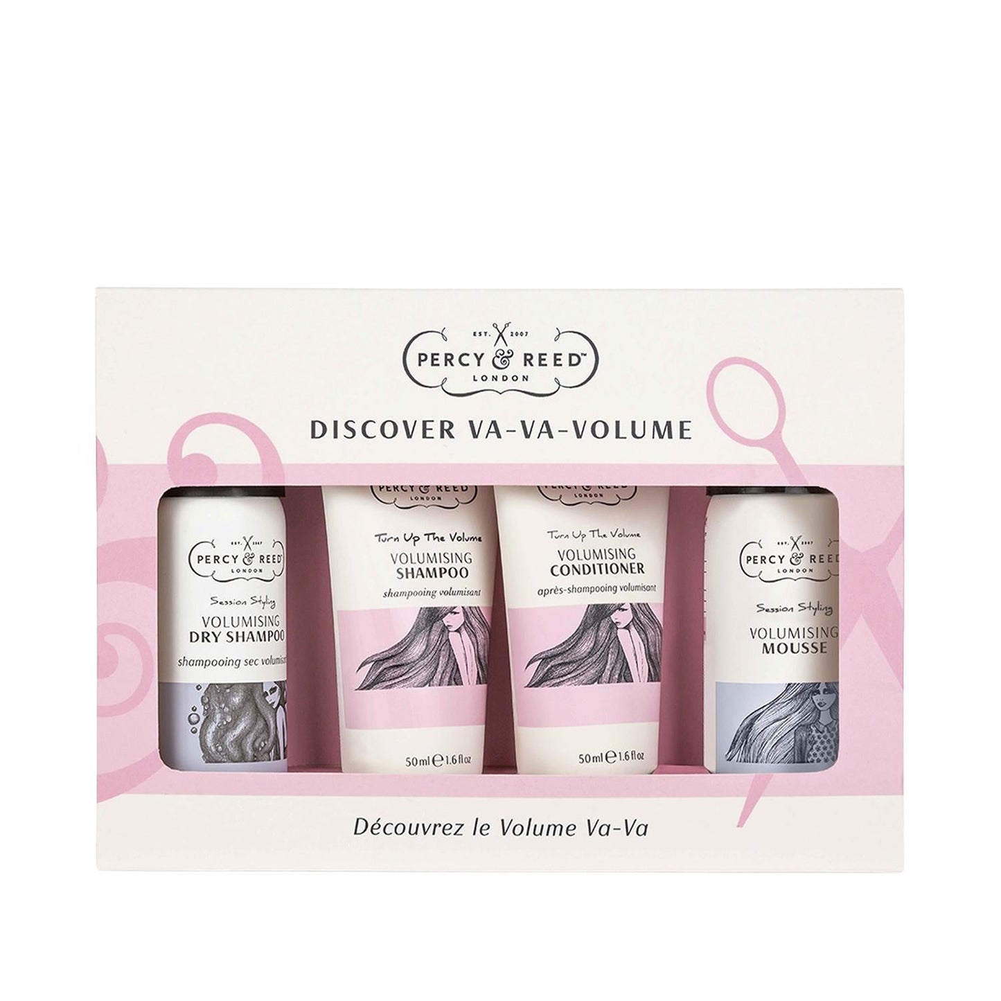 Percy & Reed Va-Va-Volume Hair Care Set: Volumizing & Thickening for Fine Hair | Fuller, Thicker Hair & Enhanced Volume