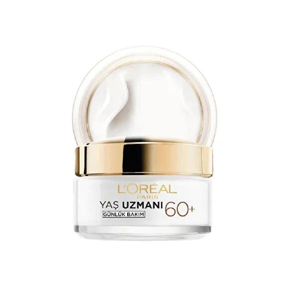 L'Oréal Paris Anti-Aging Face Cream for Seniors - 1.69 fl oz, Reduces Wrinkles & Age Spots, Moisturizing & Sun Protection
