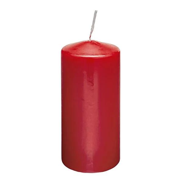 Rubin Licht Red Candle 120x60 mm - German Quality, Eco-Friendly, Romantic Ambiance Candle