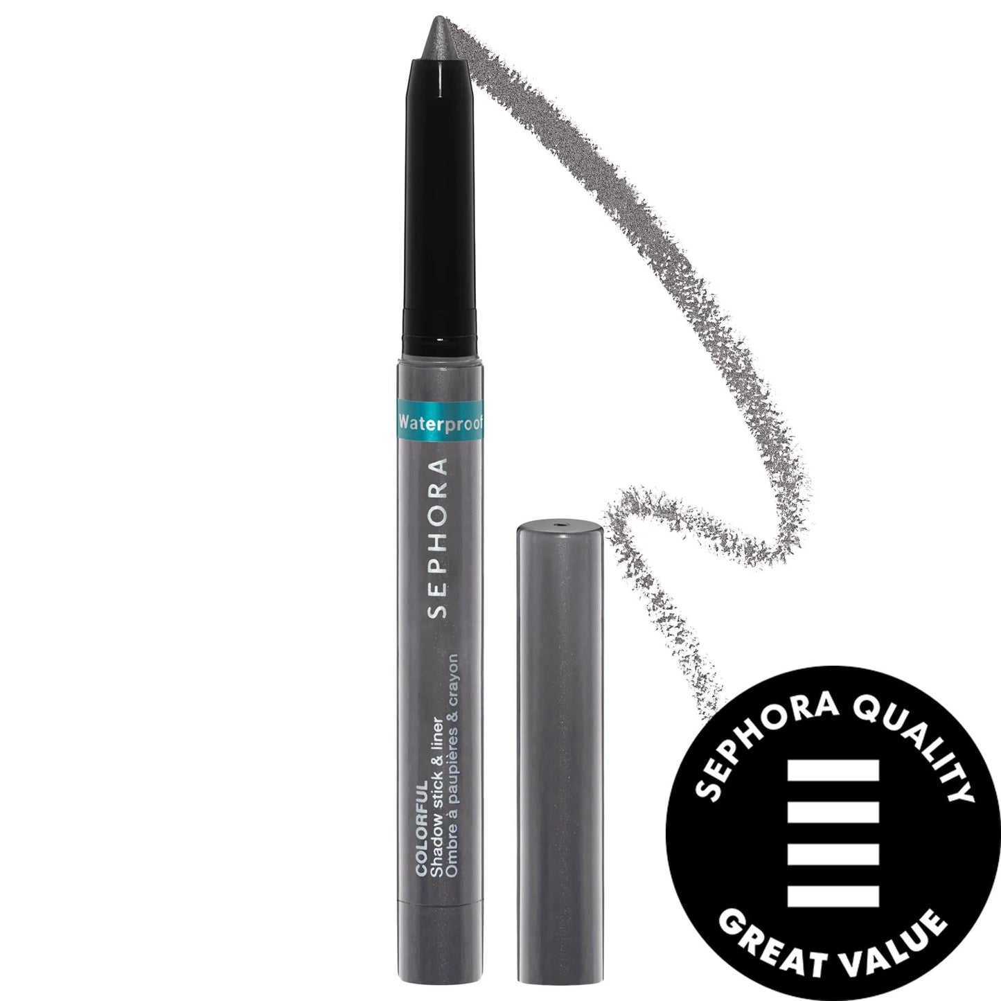 Sephora Colorful Waterproof Eyeshadow & Eyeliner Multi-Stick: Long Lasting, Smudge-Proof, Transfer-Proof Eye Makeup for All-Day Wear