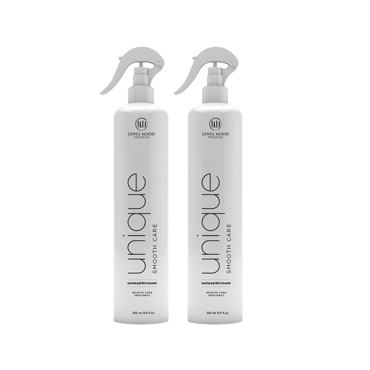 Lewel Mood Premium Unique Smooth Care Liquid Hair Smoothing and Calming Care 2X500ml