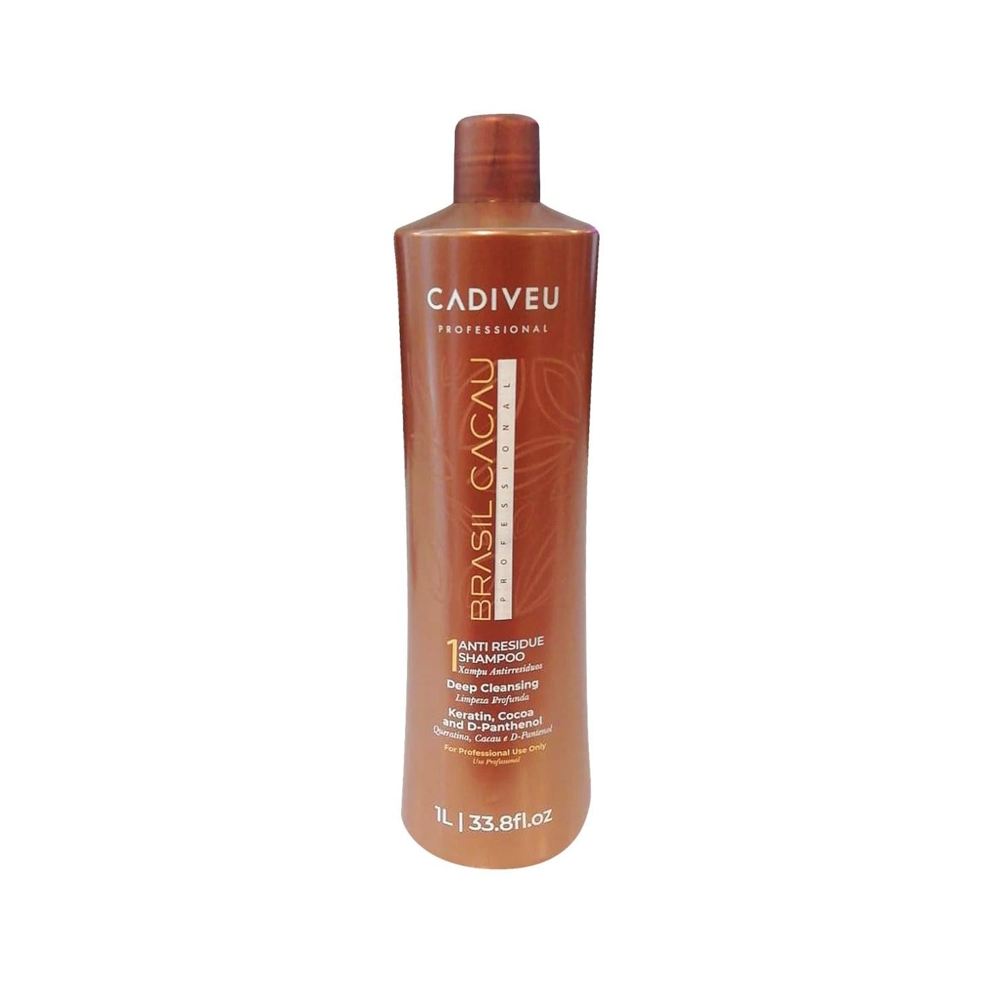 Brasil Cacau Professional Anti-Residue Shampoo - 1000ml - Deep Cleansing Hair Care