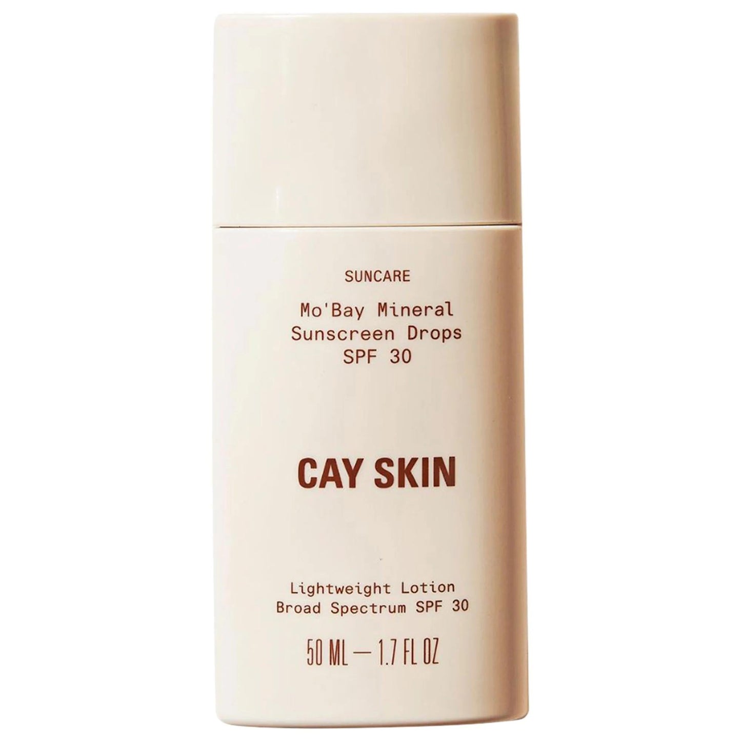 Mo'Bay Mineral Sunscreen Drops SPF 30: Broad Spectrum UV Protection, Sea Moss, Antioxidant Guava, Lightweight & Fragrance-Free