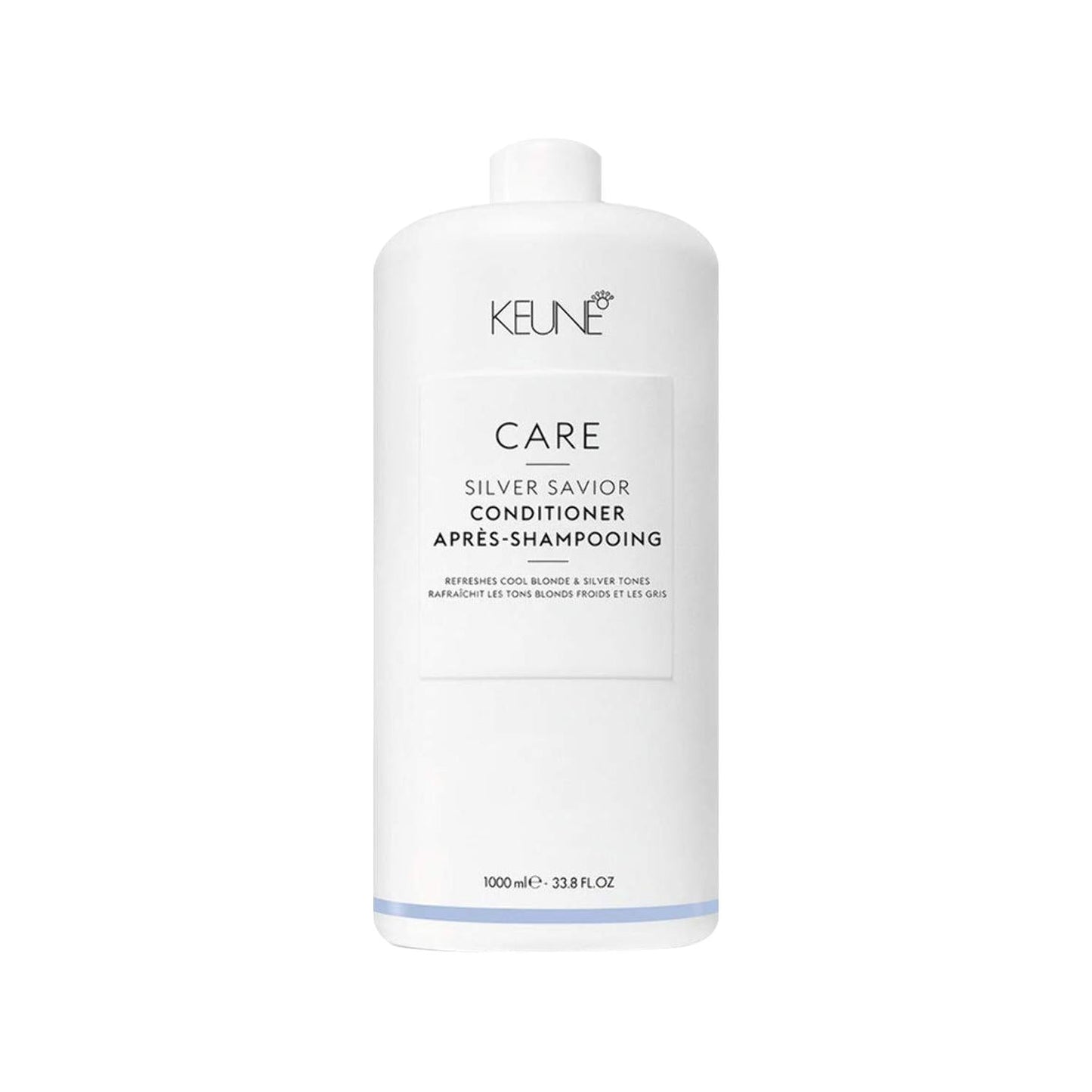 Keune Silver Savior Hair Cream for Gray, White, Platinum Hair - 1000ml Nourishing Moisturizing Treatment