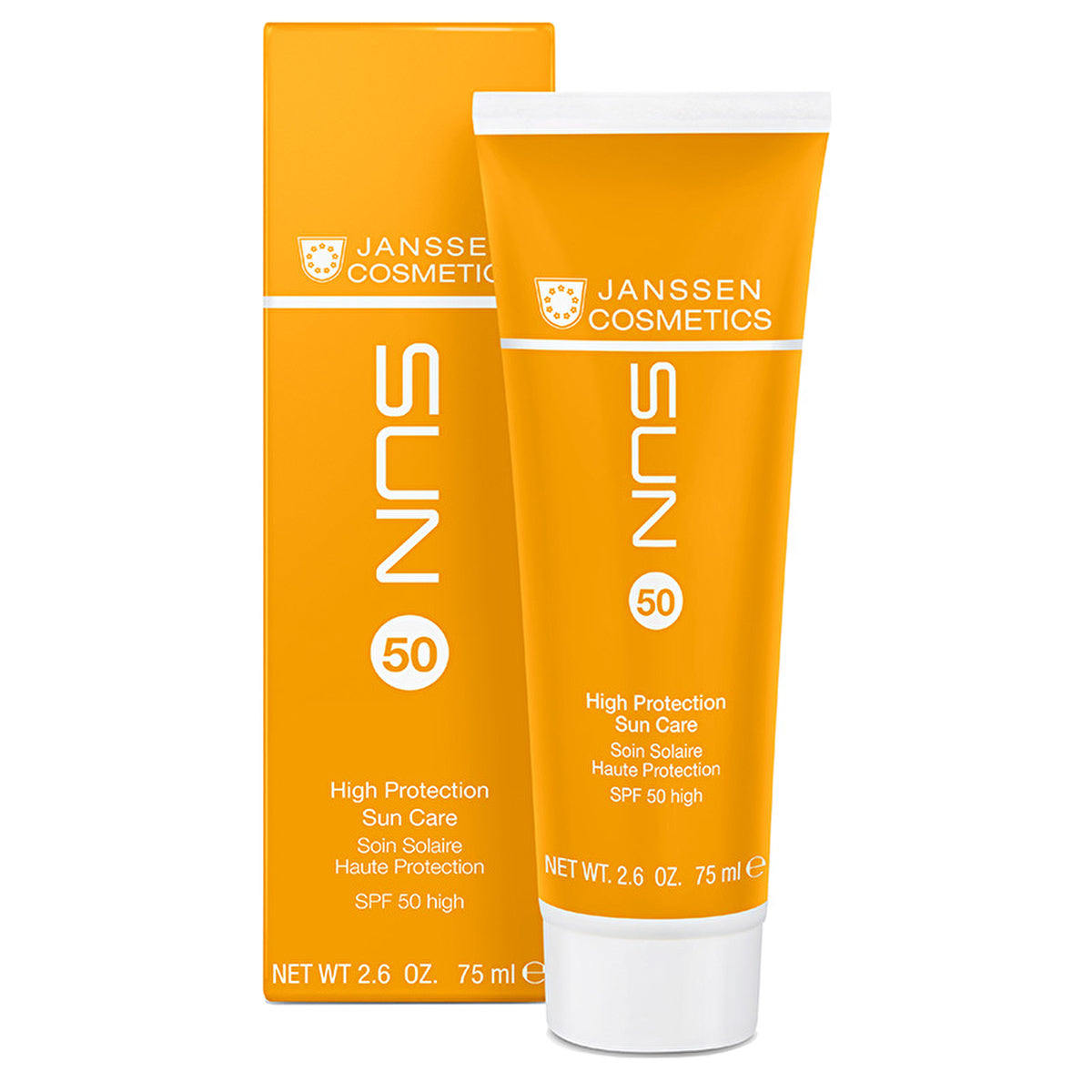 Janssen Cosmetics Sun Shield SPF 50 Ectoine Cream 75ml - Water Resistant