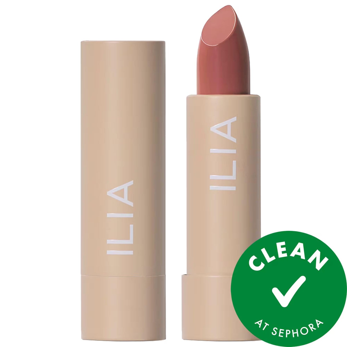 Ilia Color Block High Impact Lipstick - Clean, Cruelty-Free, Long-Wearing Lip Color with Natural Ingredients