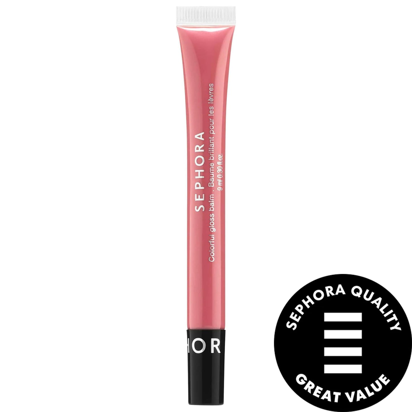 Sephora Lip Gloss Balm: Moisturizing, Non-Sticky, Paraben-Free Tinted Lip Care with Mango & Grapeseed Oils