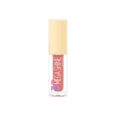 Golden Rose 3D Mega Shine Lipgloss - Ultra-Shiny, Moisturizing Lip Gloss with Jojoba Oil & Vitamin E