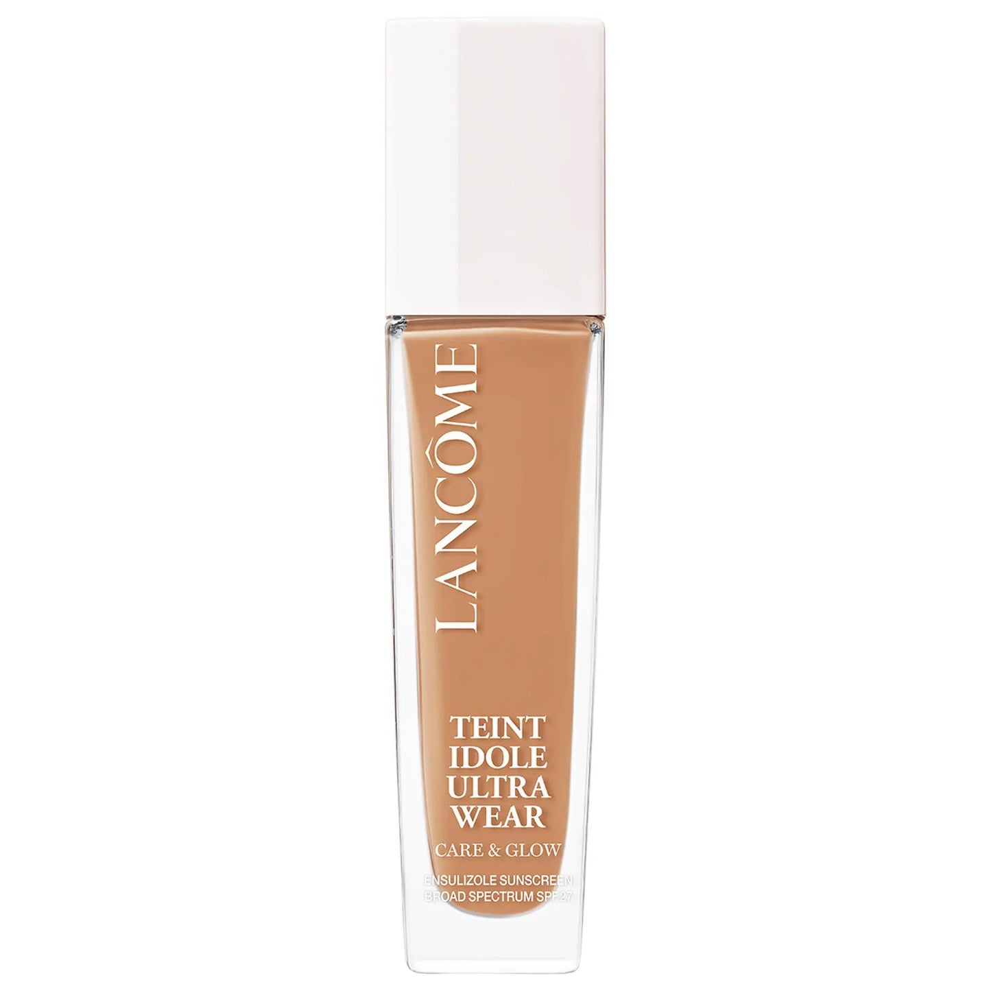 Lanc™me Teint Idole Ultra Wear Care & Glow Foundation: 24H Transfer-Resistant, Hydrating Hyaluronic Acid Foundation SPF 27 for Natural Glow & Sensitive Skin