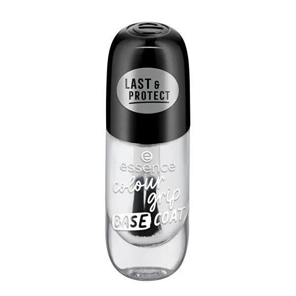 Essence Colour Grip Nail Polish Base Coat: Extend Manicures, Prevent Discoloration, Vegan Clean Beauty Formula for Long-Lasting Color