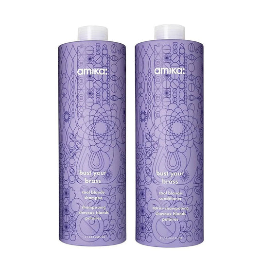 Amika Bust Your Brass Cool Blonde Strength Repair Conditioner - M2G