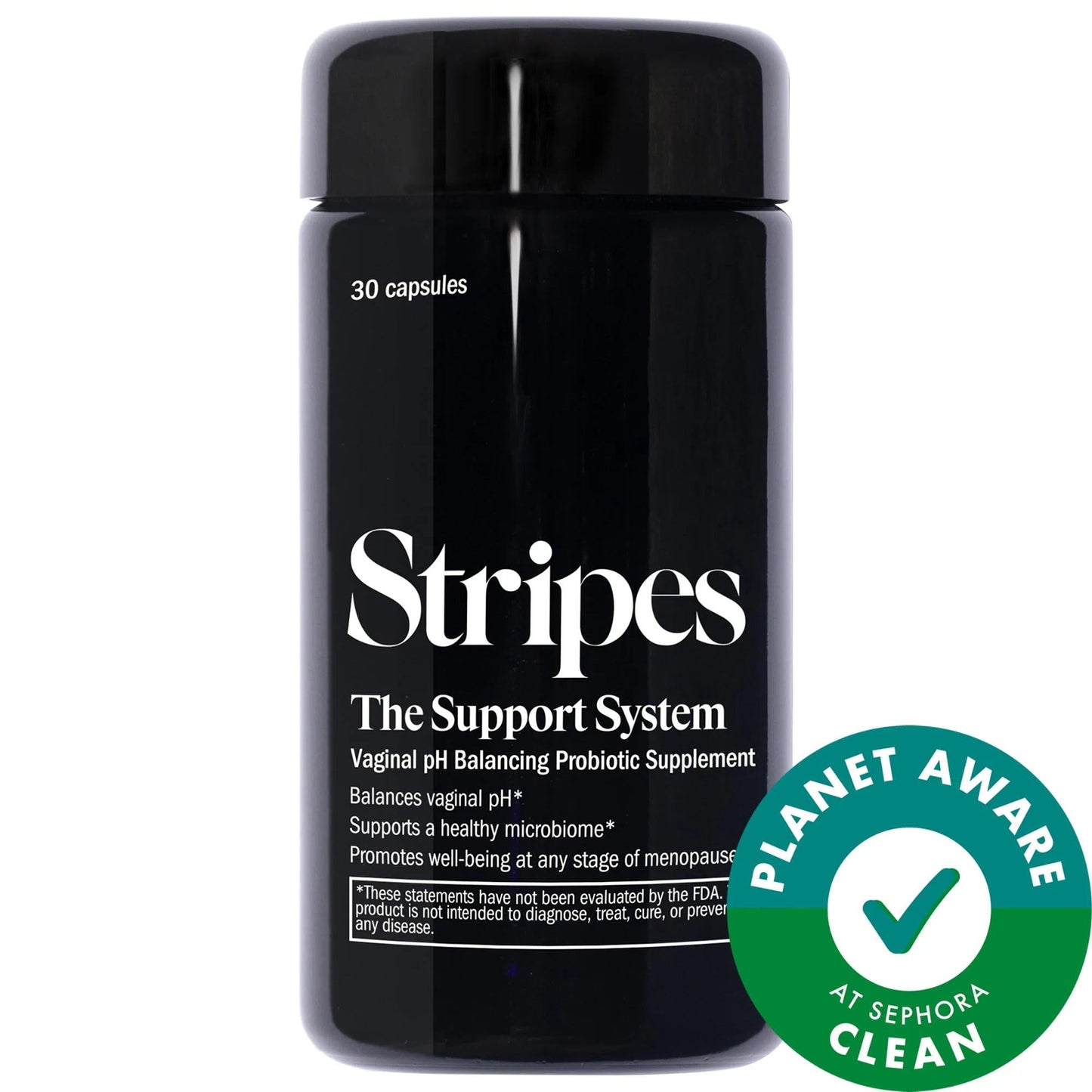 Support System - Daily Probiotic Supplement for Vaginal Health in Menopause - Hormone-Free, Prebiotic & Probiotic