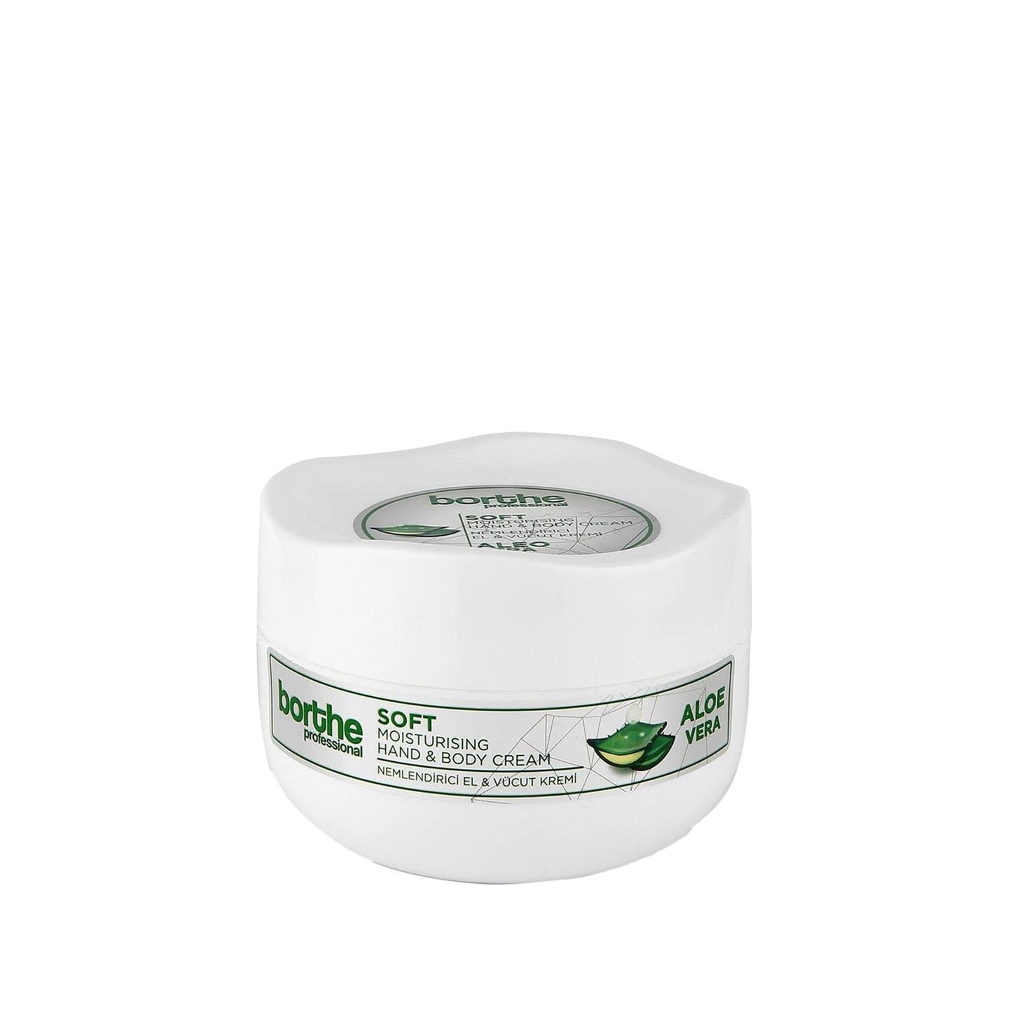 Borthe Professional Aloe Vera Body Cream 300ml - Natural Moisturizer for Dry Skin