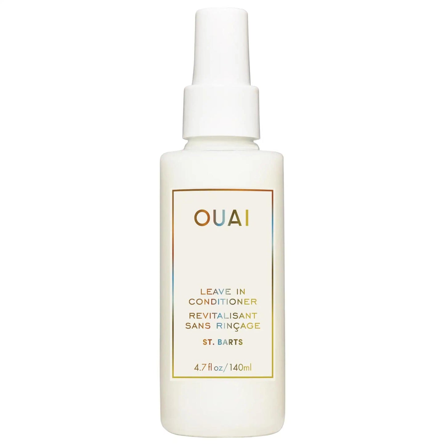 OUAI St. Barts Leave-In Conditioner: Detangle, Hydrate & Frizz Control - Heat Protection Up to 450¡F - Tropical Scented Hair Perfection