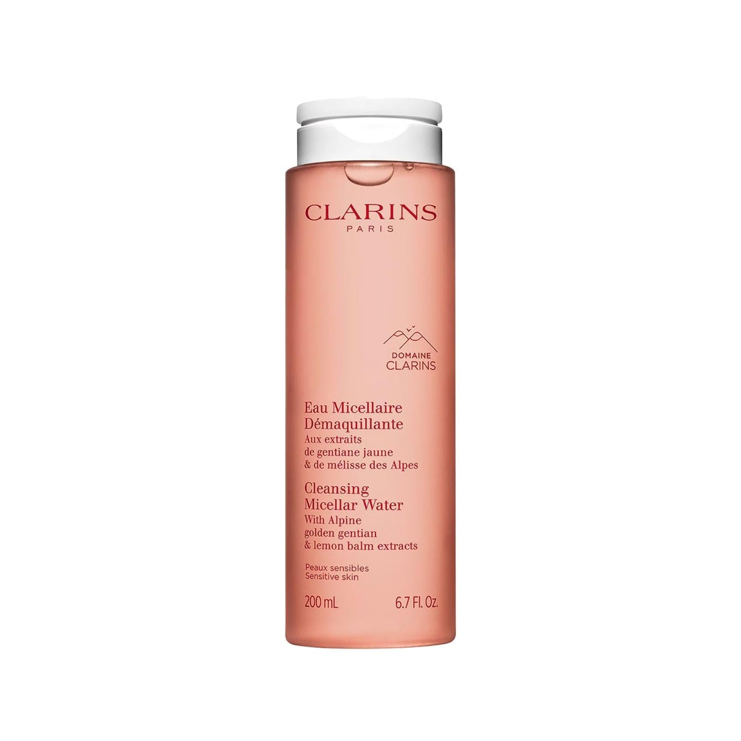 Clarins Gentle Micellar Water: Effectively Removes Makeup & Impurities, Perfect for Sensitive Skin - Cleansing Water, 6.76 fl oz