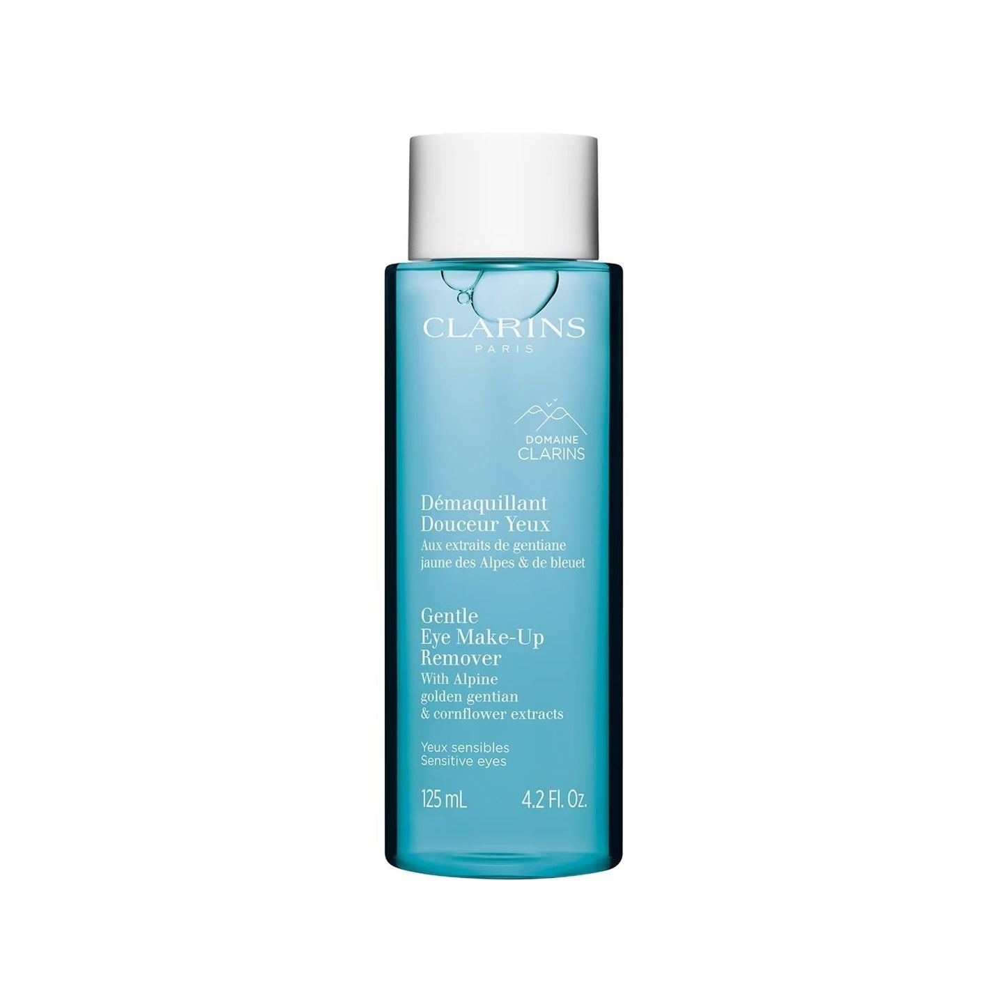 Clarins Gentle Eye Makeup Remover: Effectively Removes Makeup, Soothes Sensitive Eyes - 125ml Non-Irritating Formula