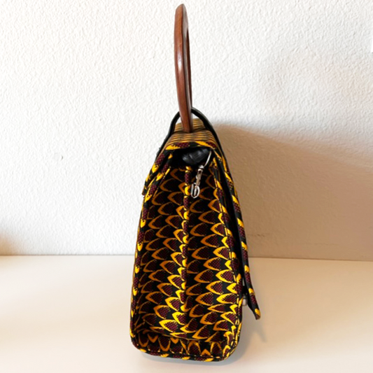 Aliyah African Print Hand Bag - M2G
