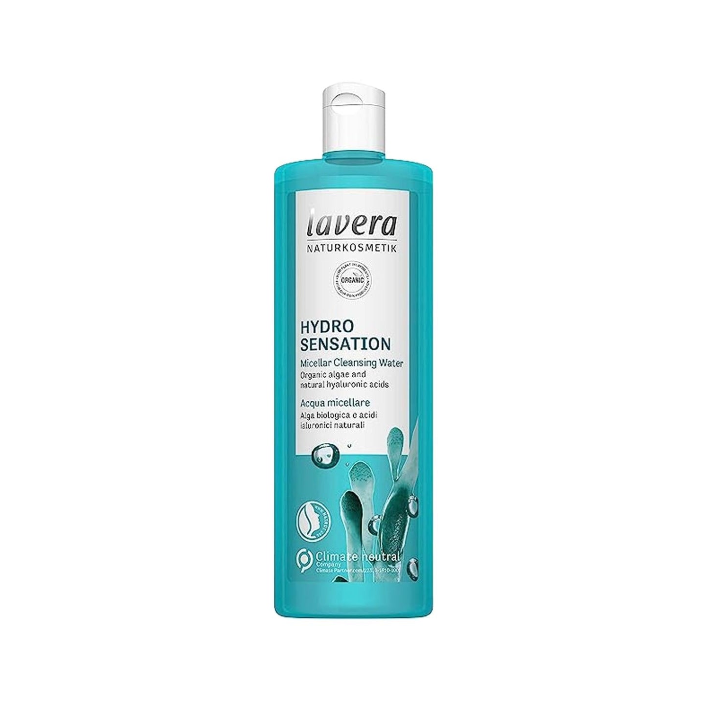 Lavera Hydro Sensation Micellar Makeup Remover - Gentle, Natural, 400ml for Sensitive Skin
