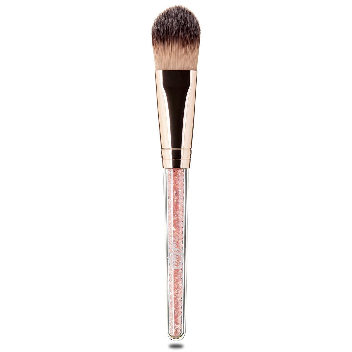 Eklips Pro Shine: Tapered Foundation Brush for Flawless Makeup - Precise Application, Blending, and Full Coverage