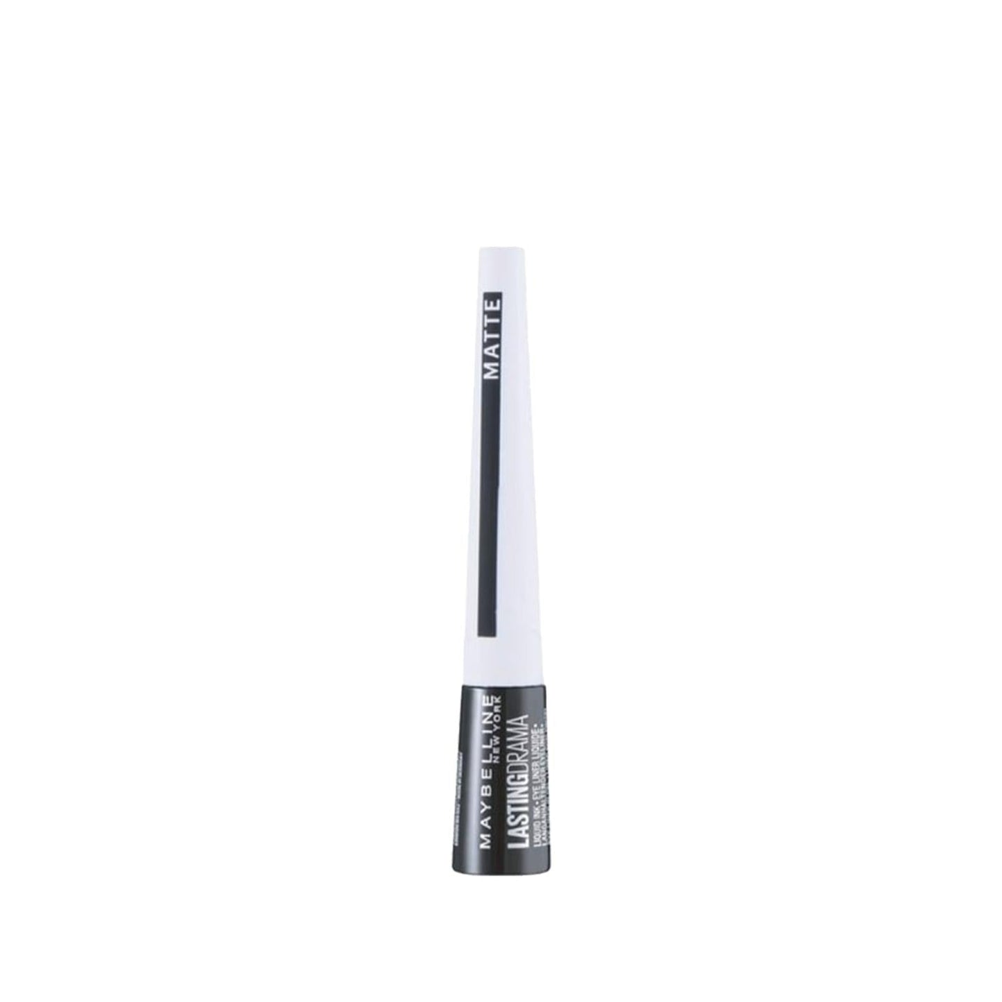 Maybelline New York Lasting Drama Mat Eyeliner - Charcoal Black, Long-Lasting Matte Finish