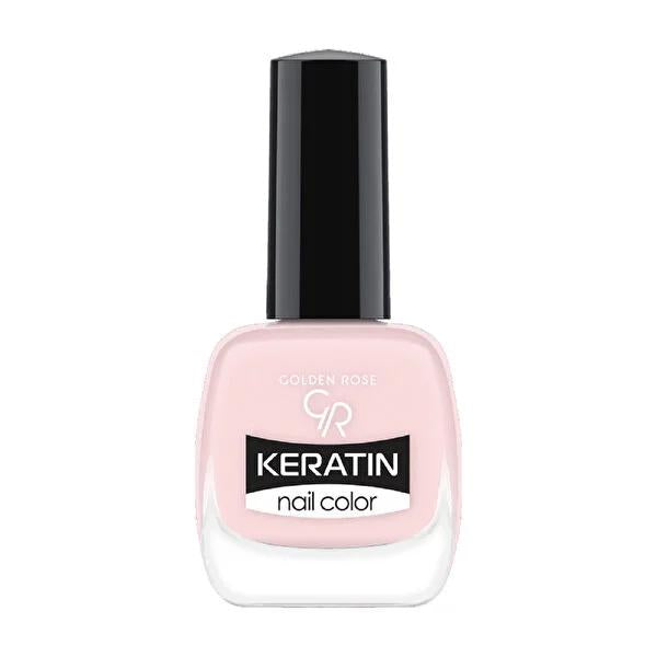 Golden Rose Keratin Nail Polish - Long-Lasting Shine & Keratin Enriched Formula, No : 05