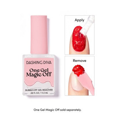 Dashing Diva One Gel Color Nail Polish Starter Kit Daikon 8ct - New - M2G