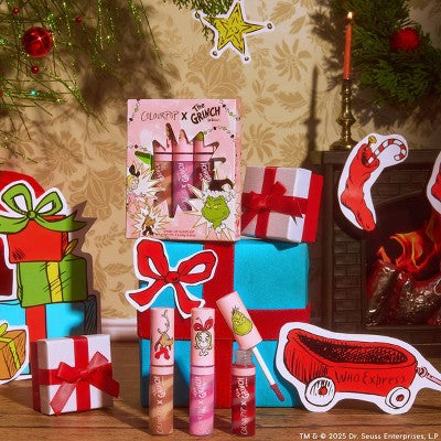 ColourPop x How the Grinch Stole Christmas Lip Gloss Trio Merry Grinchmas 0.048oz - Imperfect Box - M2G