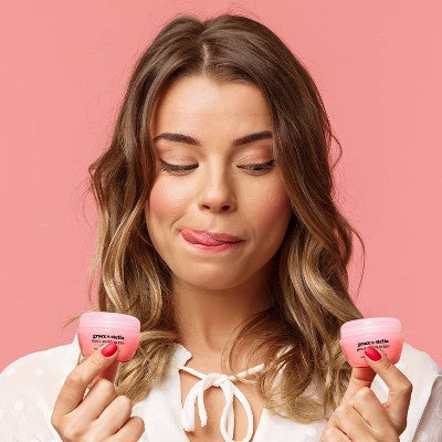 Grace & Stella Nourishing Berry Lip Mask 0.7oz/3ct - New - M2G