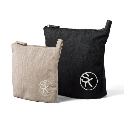 Sonia Kashuk Travel Makeup Bag Pouch Set 2pc - New - M2G