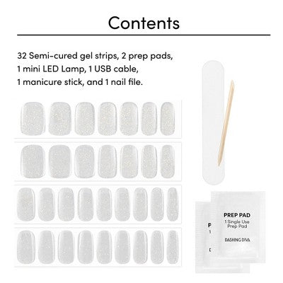 Dashing Diva Glaze Starter Nail Art Gummy Bear + Magic Pick Nail Art 32ct - New - M2G