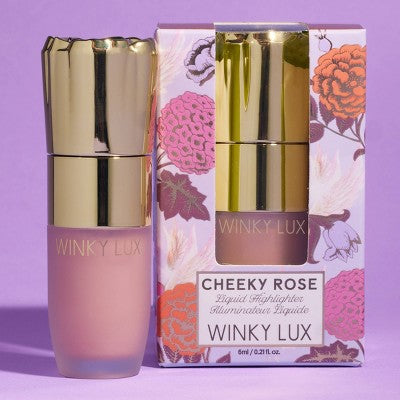 Winky Lux Cheeky Rose Liquid Highlighter Angel 0.21 fl oz - Imperfect Box - M2G