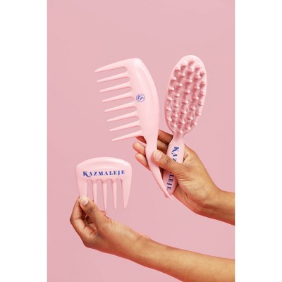 KAZMALEJE Kurlsplus Hair Comb Rose - New - M2G