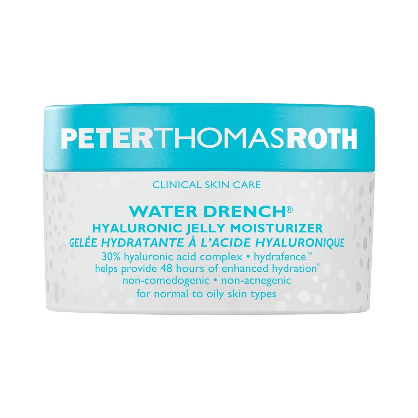 Water Drench Hyaluronic Jelly Moisturizer - Lightweight, Non-Comedogenic, 48Hr Hydration for Normal to Oily Skin