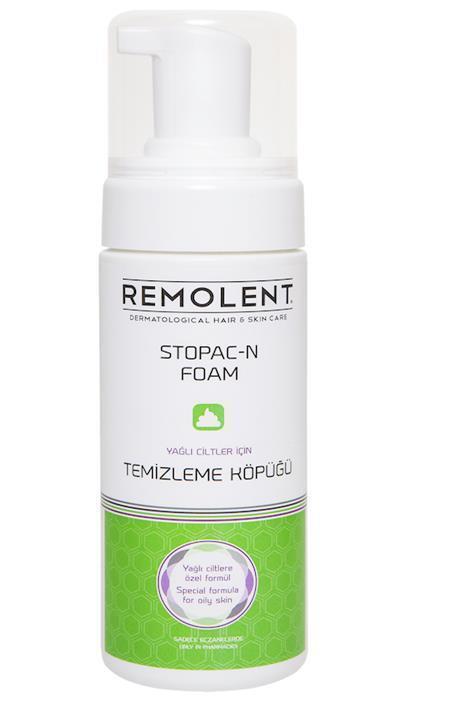 Remolent Stopac-n: Oily Skin Facial Cleansing Foam | Gentle Oil Control Face Wash for Clear & Shine-Free Skin