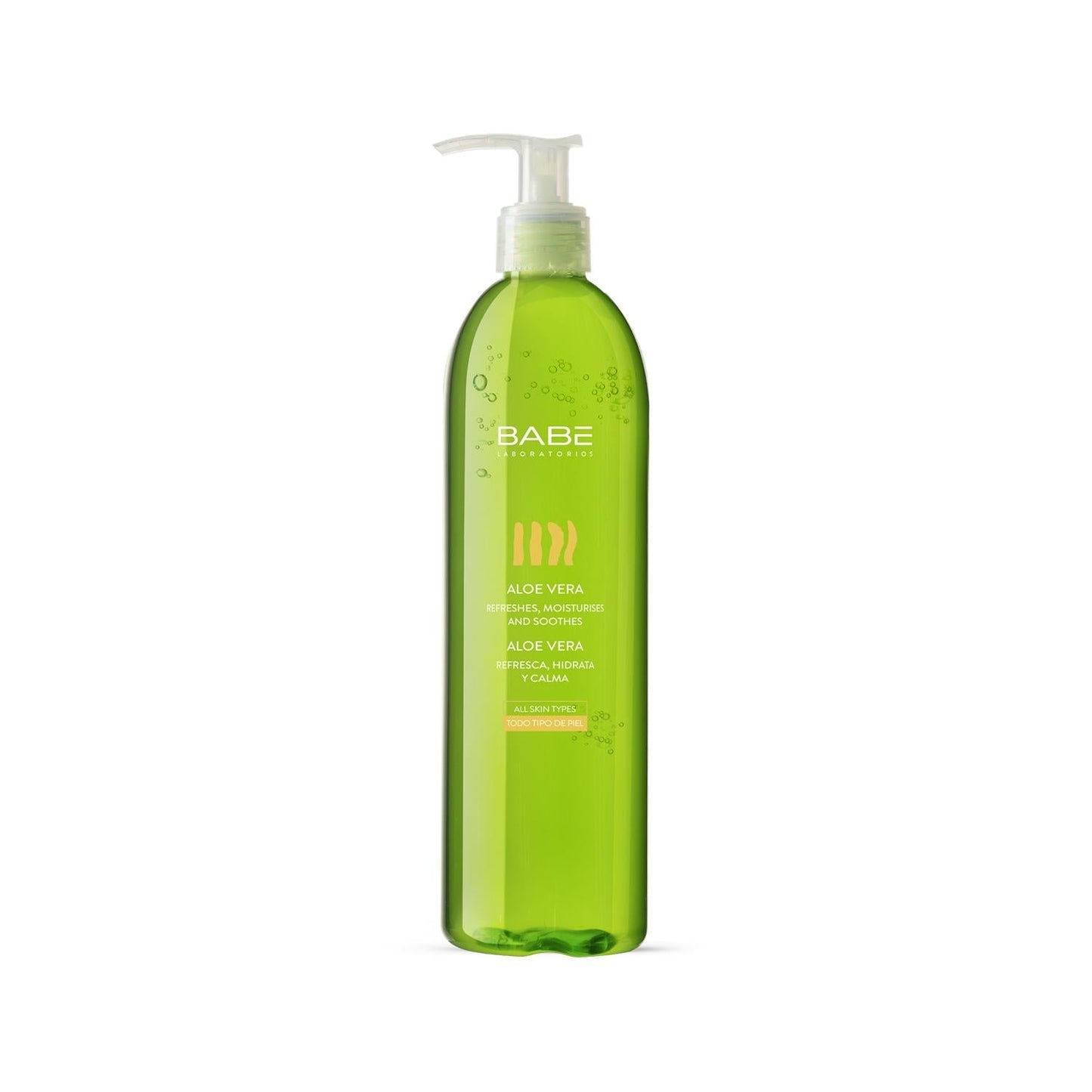Babe Aloe Vera Gel 395ml - Natural Soothing & Moisturizing Relief for Sunburn & Irritated Skin