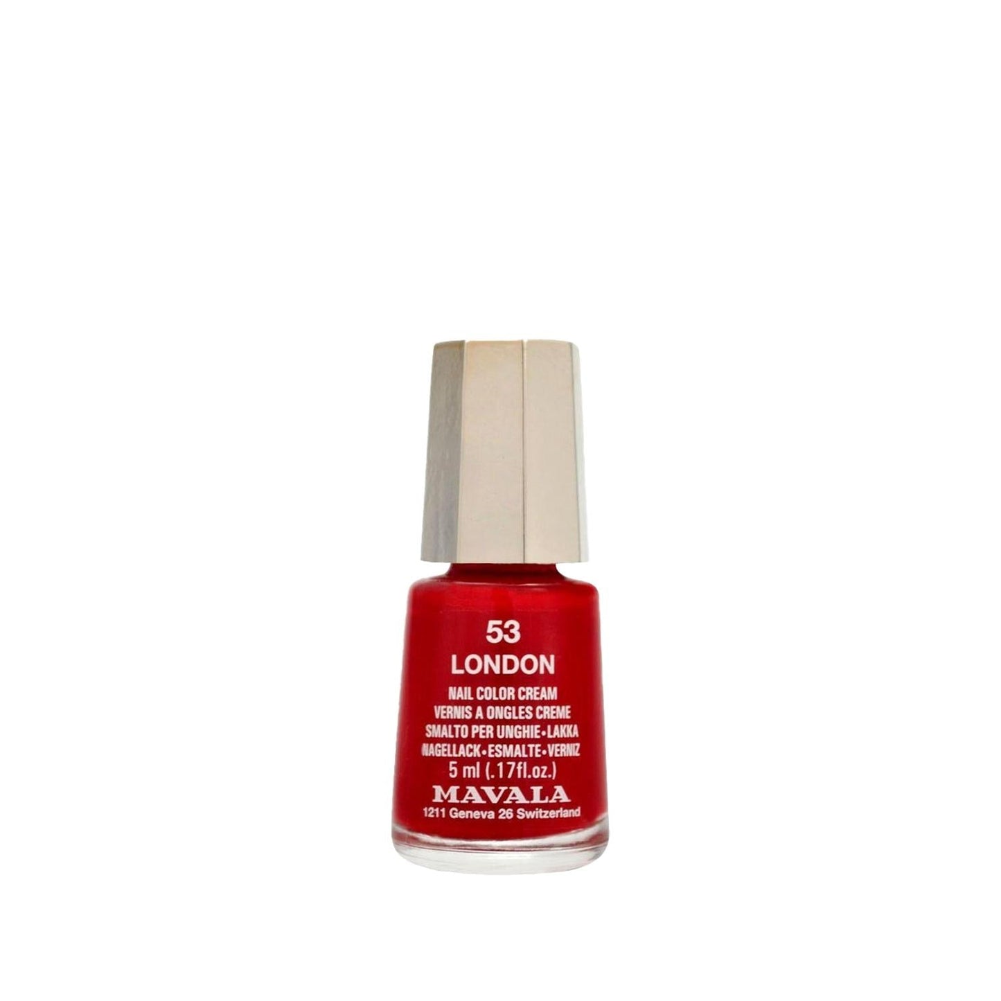 Mavala Mini Color Nail Polish London 5 ml - Portable Nail Polish for Travel