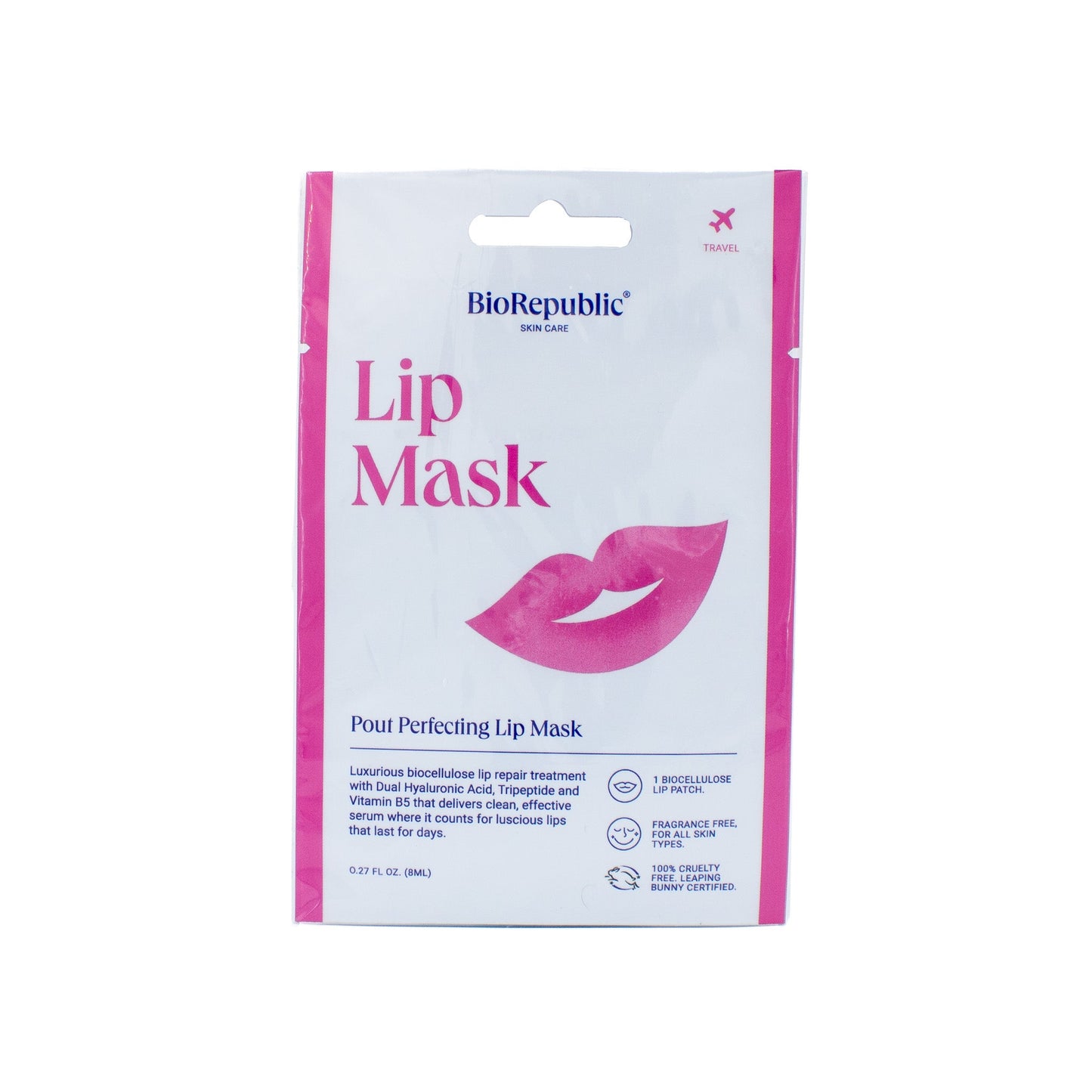 BioRepublic Pout Perfecting Lip Mask 3 pack - New - M2G