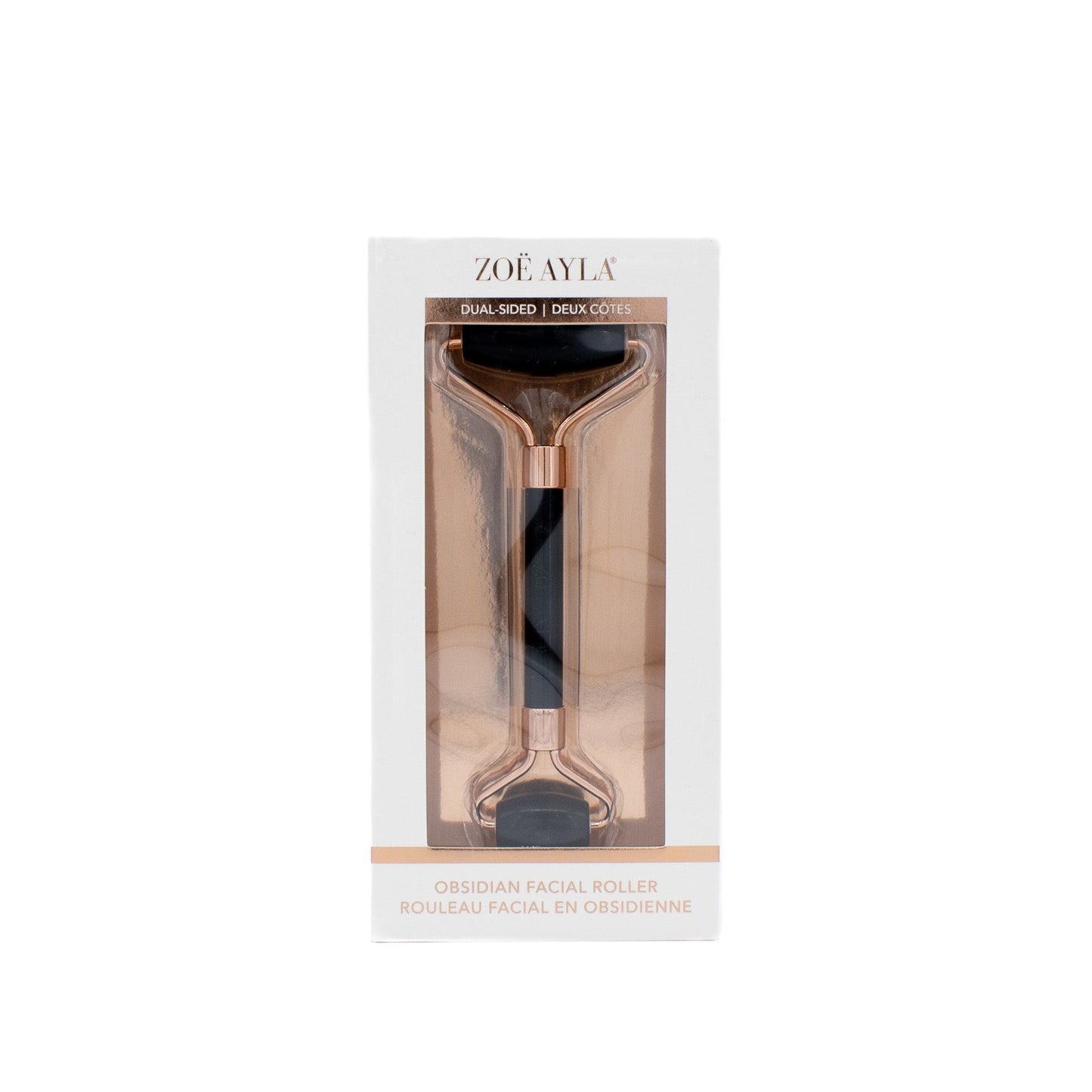 Zoe Ayla Obsidian Facial Roller in Black - New - M2G