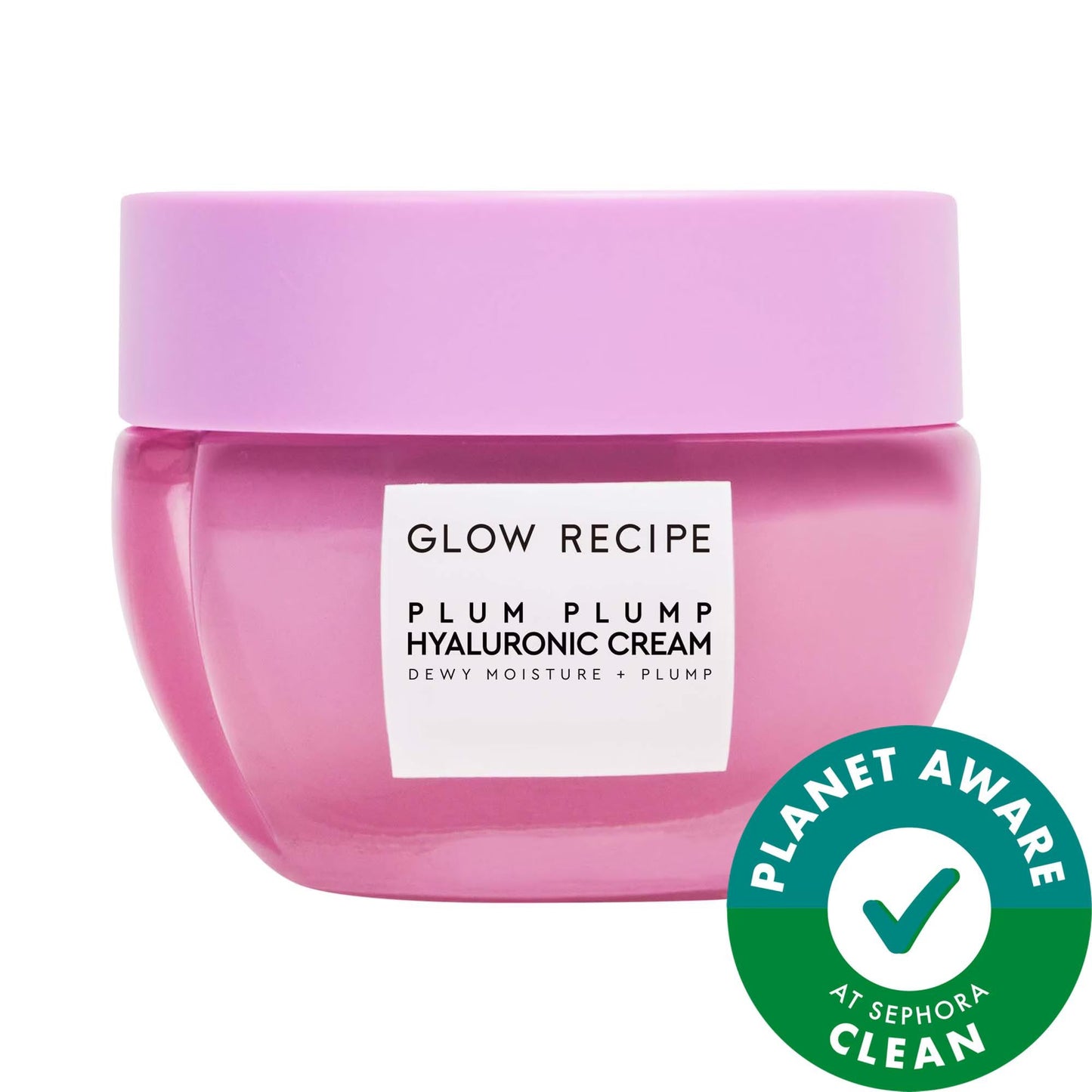 Plum Plump: Refillable Hyaluronic Acid Moisturizer for Intense Hydration, Plump & Glowing Skin | Vegan & Cruelty-Free