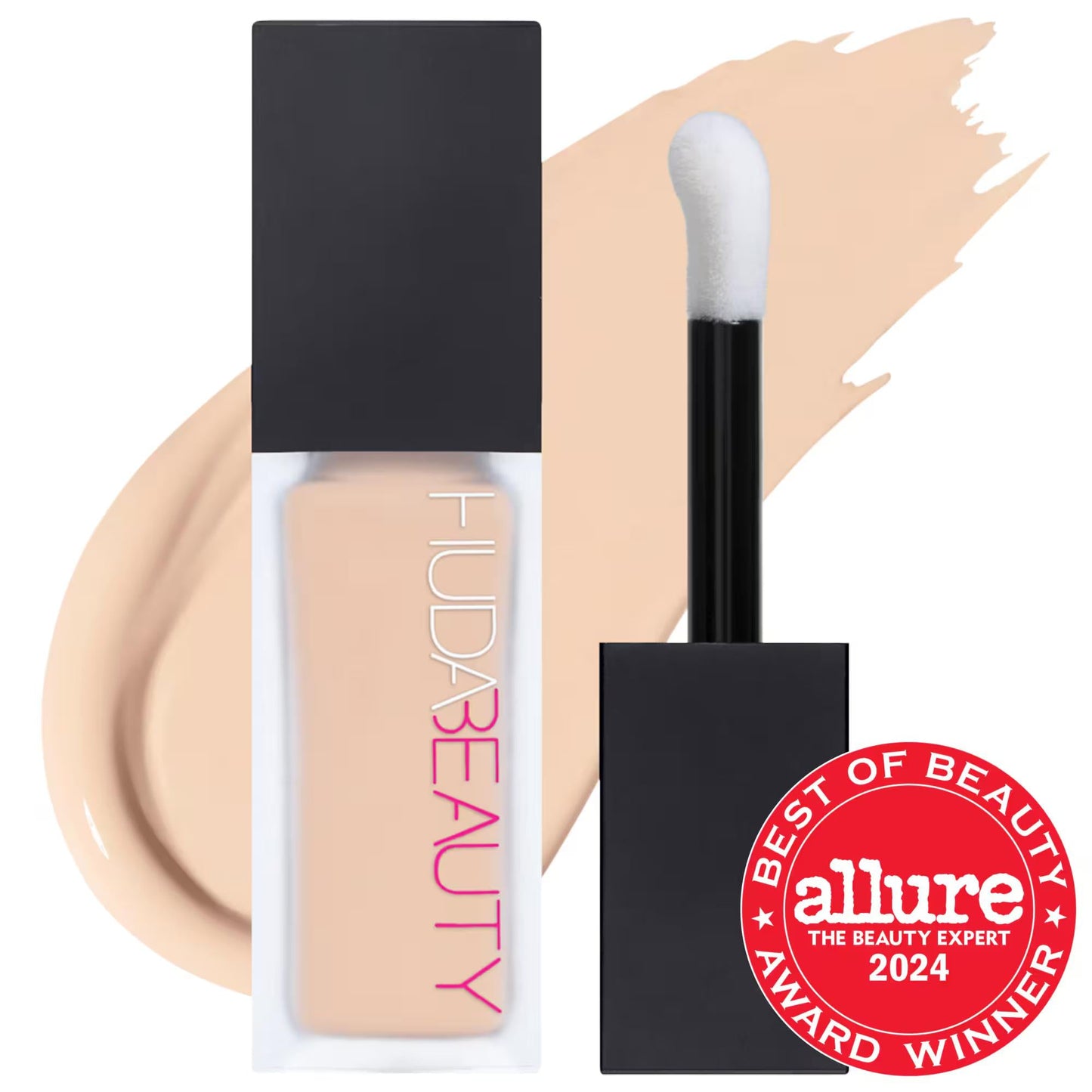 Huda Beauty #FauxFilter Waterproof Matte Concealer: Full Coverage, Buildable, Vegan & Cruelty-Free - Conceal Dark Circles, Blemishes, and Imperfections.