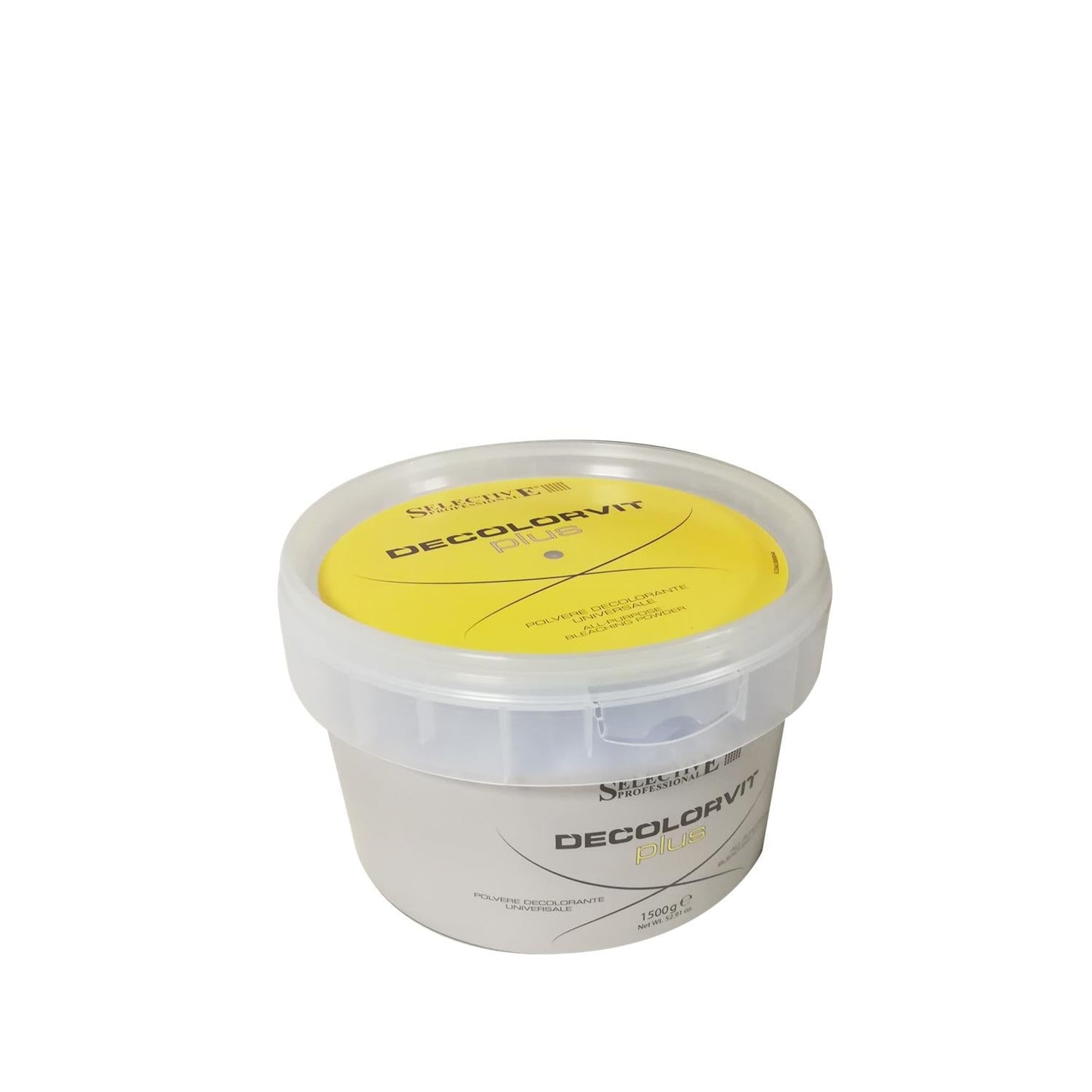 Selective Professional Decolorvit Plus Hair Bleach Powder - Professional Grade, 1500g Quantity, Mavi (Blue)