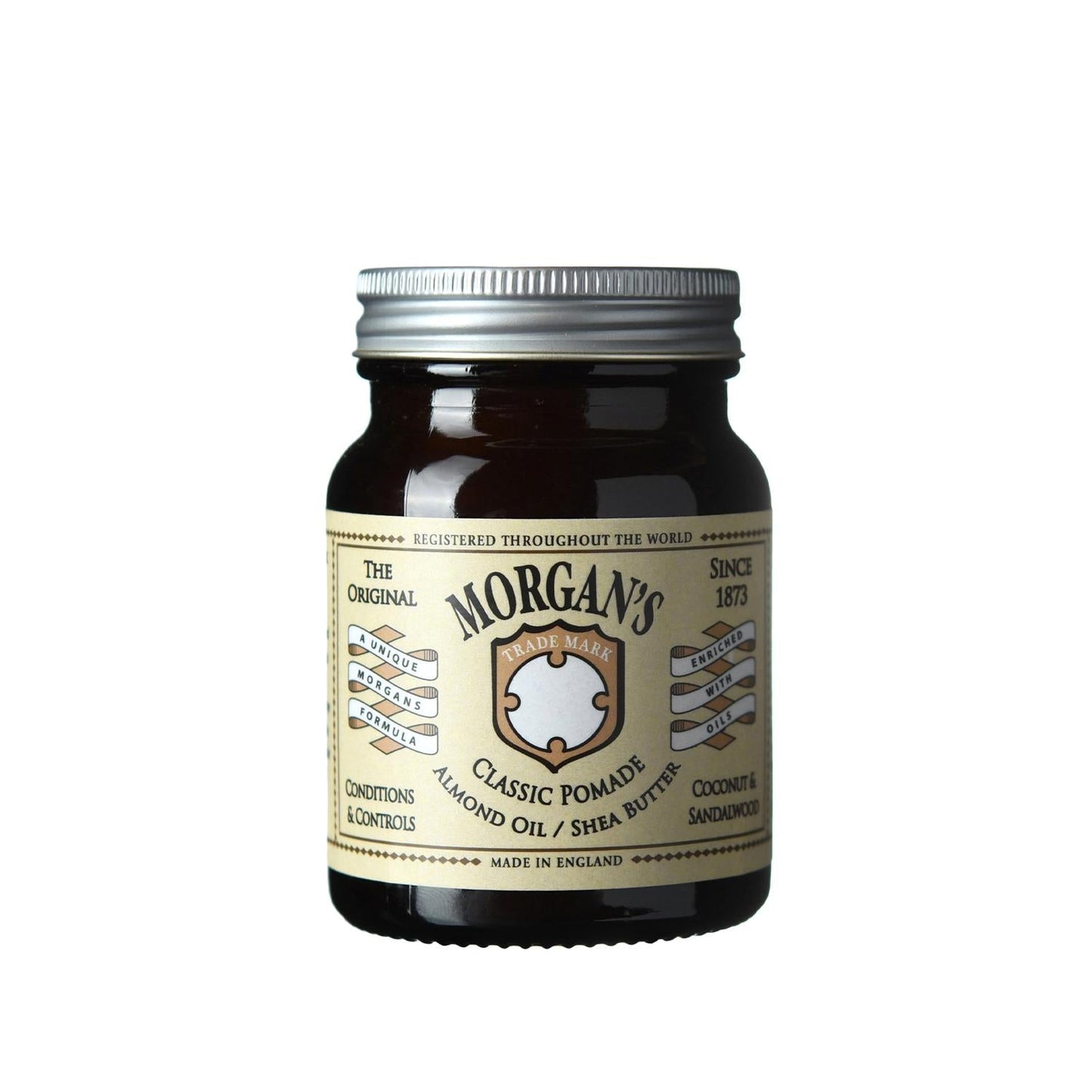 Morgan's Hair Pomade with Almond Oil and Shea Butter - Nourishing Classic Pomade for Styling and Conditioning