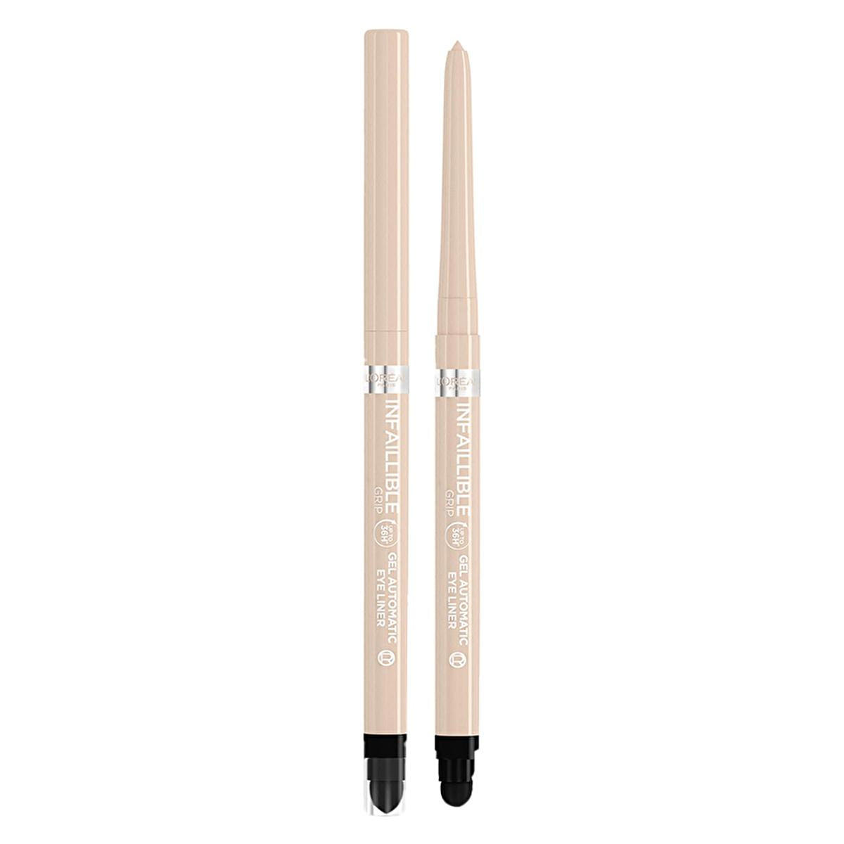 L'Oreal Paris Infaillible Automatic Eyeliner - 36 Hour Long-Lasting, Waterproof & Smudge-Resistant, Smoky Eye Makeup
