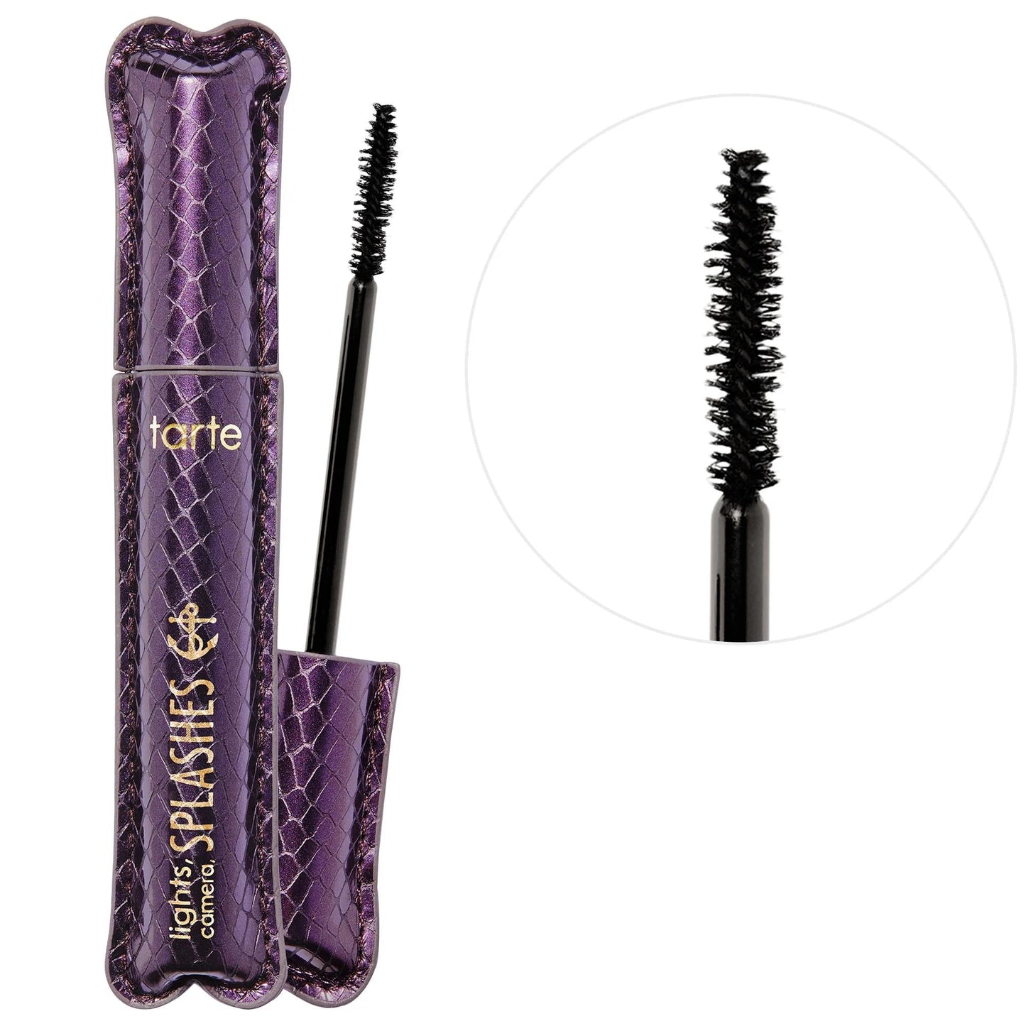 Tarte Lights, Camera, Splashes™ Waterproof Mascara - Lengthening, Curling, Volumizing & Conditioning, Cruelty-Free
