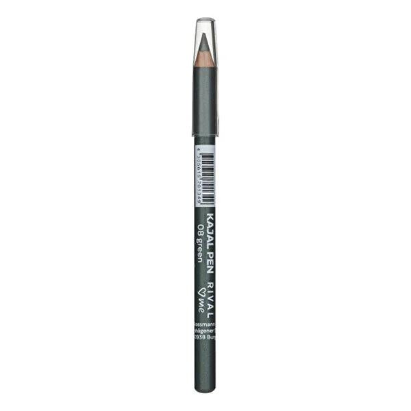 Rival Loves Me Soft Kajal Pencil - Green Eyeliner No:08, 4.1g