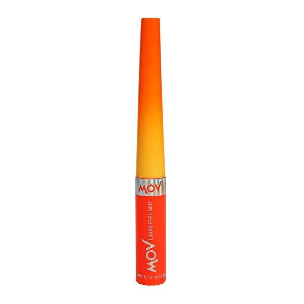 Mov Orange Eyeliner - Quick-Drying, Waterproof Makeup for Precise Eye Look