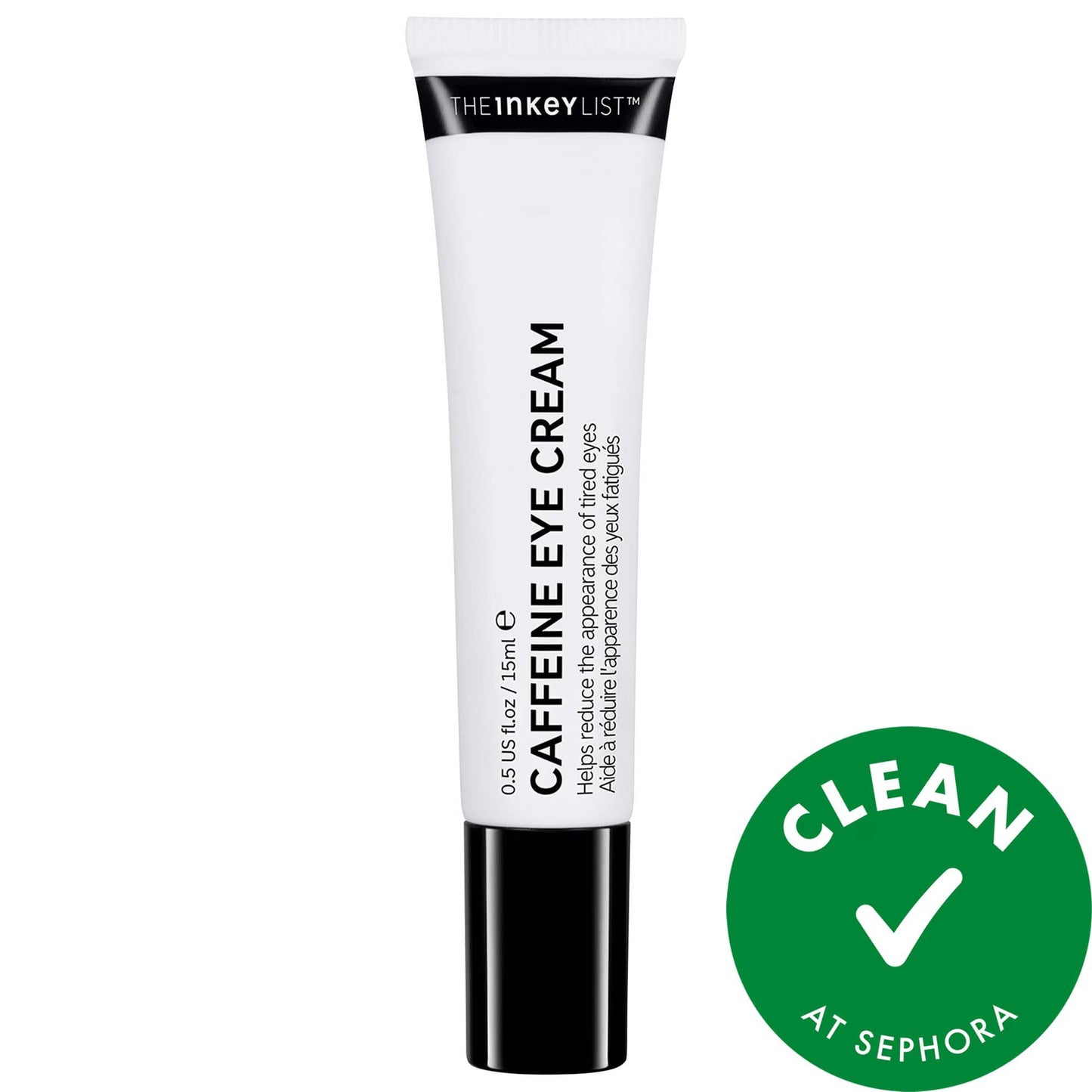 Caffeine De-puffing Eye Cream - Hydrating, Cruelty-Free Dark Circle Reducer