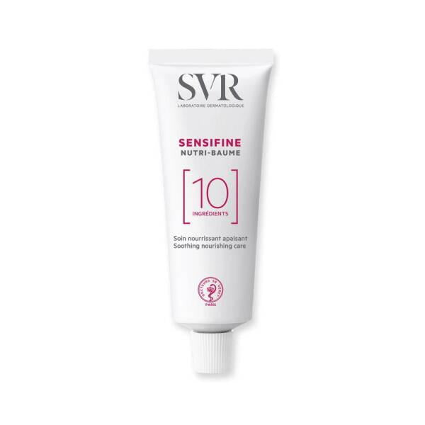 SVR Sensifine Nutri Baume: Soothing Facial Cream for Sensitive Skin, Allergy-Tested, Deep Hydration - Fragrance-Free, Redness Relief