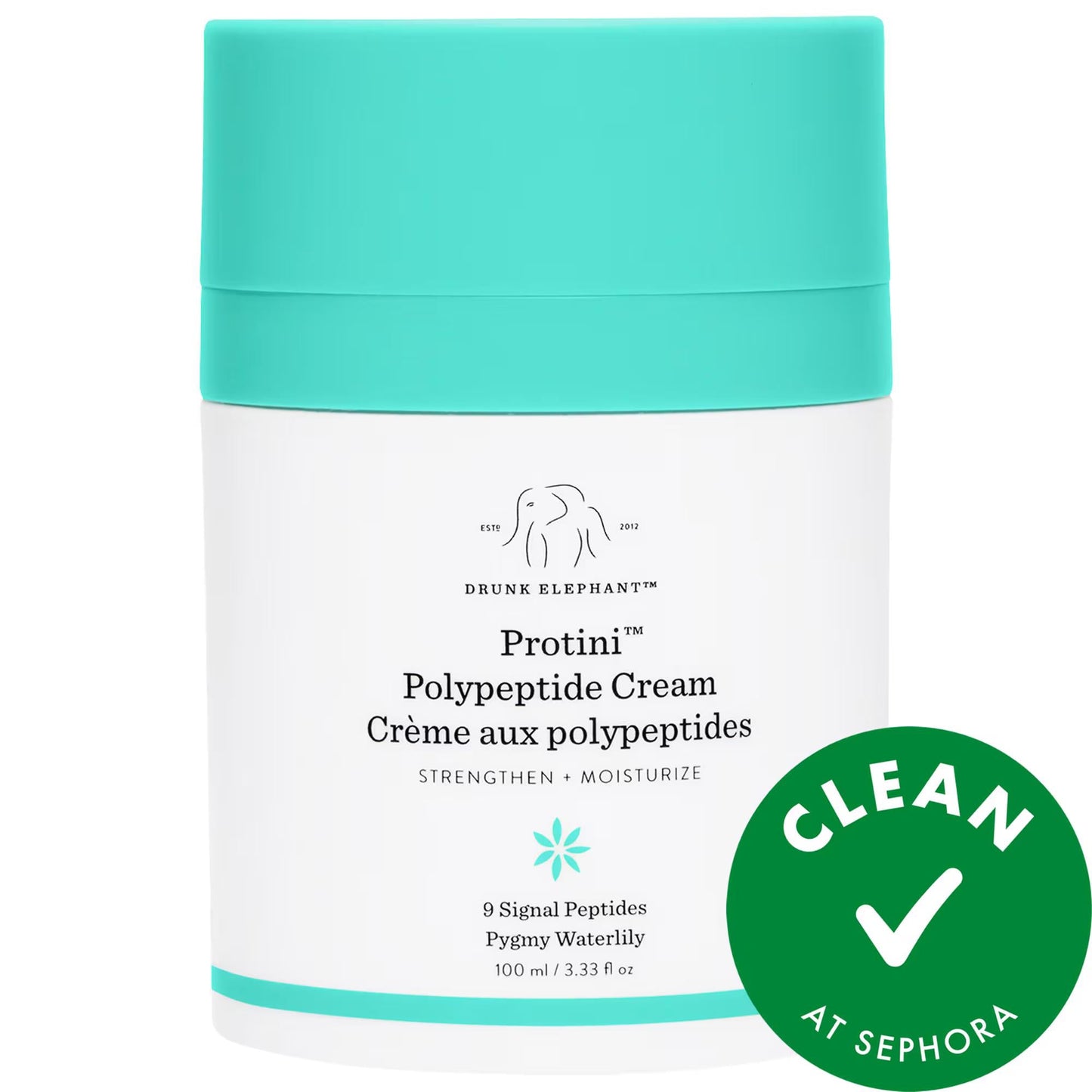 Drunk Elephant Protini Polypeptide Firming Refillable Moisturizer - Vegan, Cruelty-Free Anti-Aging Face Cream