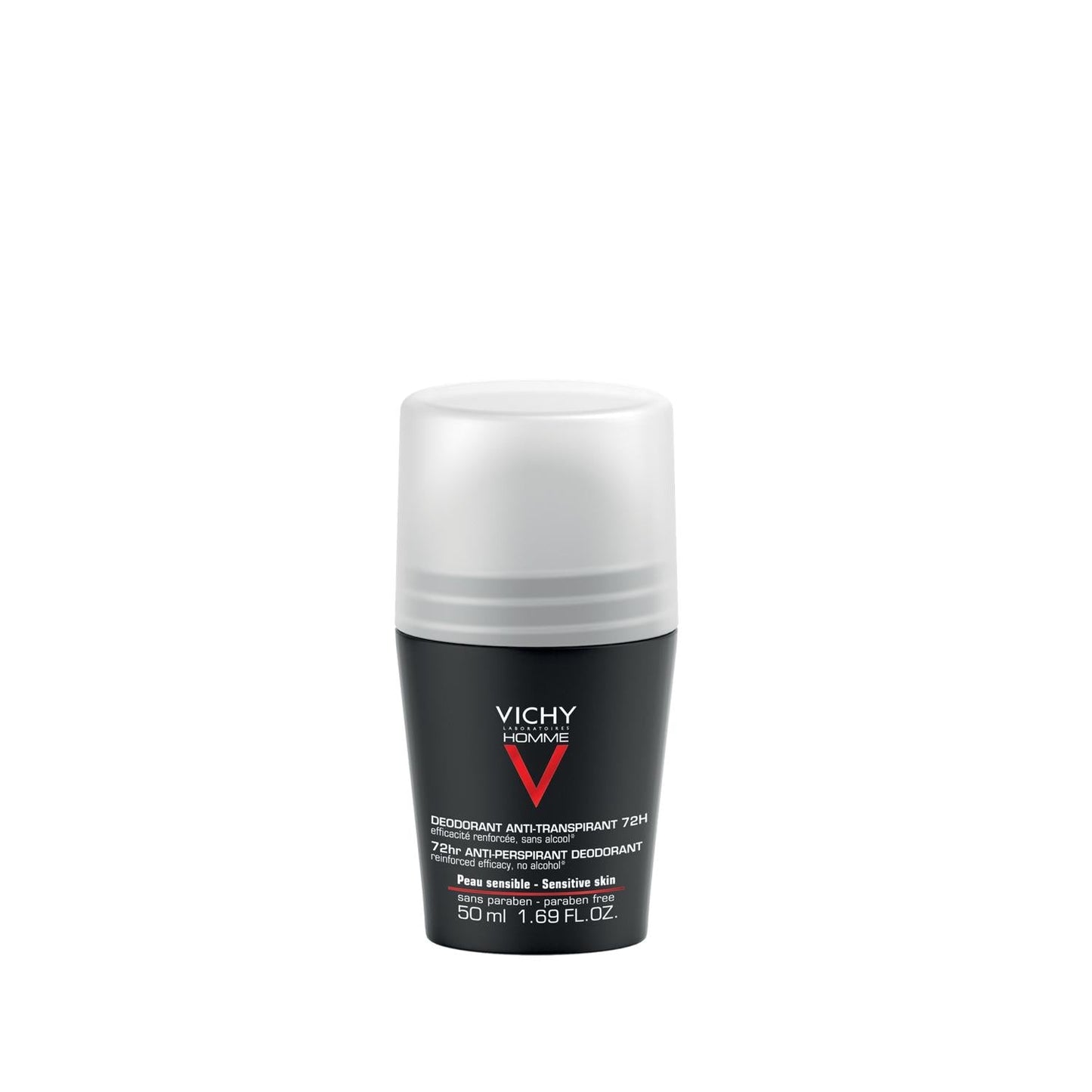 Vichy Stress Resist 72H Antiperspirant Roll-On Deodorant for Women: Gentle, Long-Lasting Odor & Sweat Protection for Sensitive Skin